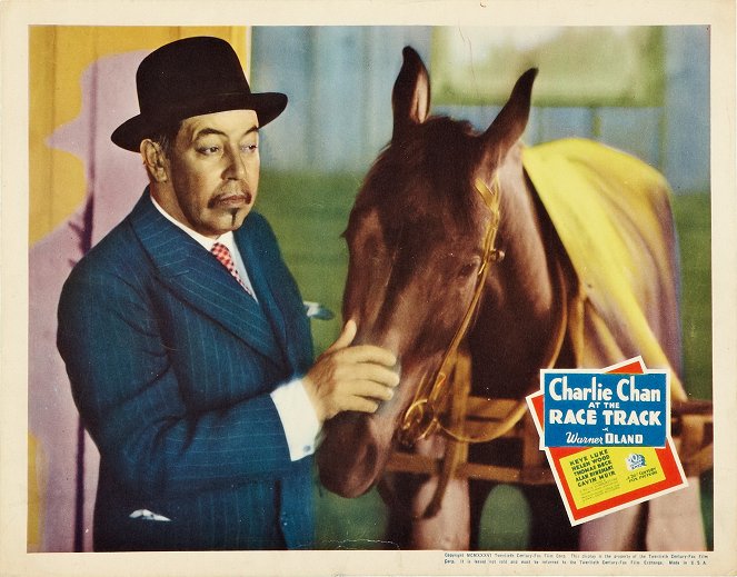Charlie Chan beim Pferderennen - Lobbykarten