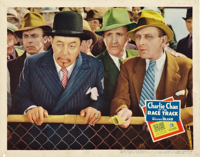 Charlie Chan at the Race Track - Cartes de lobby