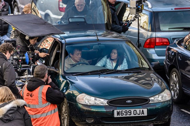 O Estrangeiro - De filmagens - Jackie Chan, Katie Leung