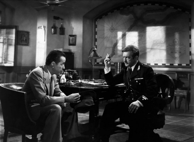 Casablanca - Z filmu - Humphrey Bogart, Claude Rains