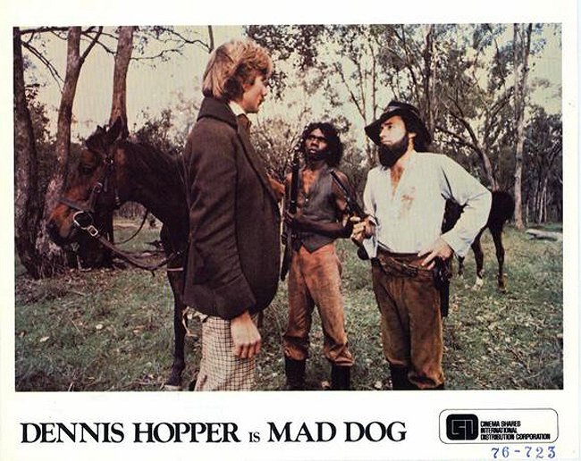 Mad Dog Morgan - Lobbykarten - Dennis Hopper