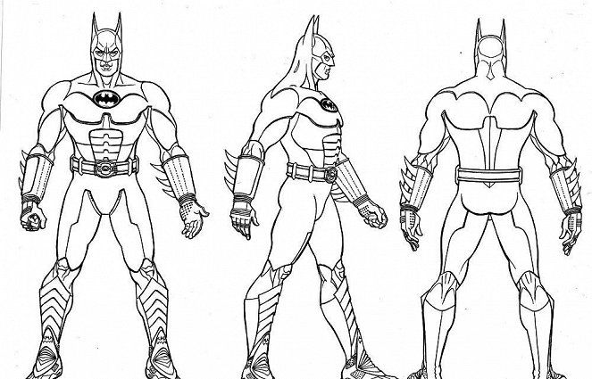 Powrót Batmana - Grafika koncepcyjna