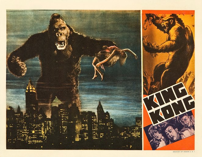 King Kong und die weiße Frau - Lobbykarten