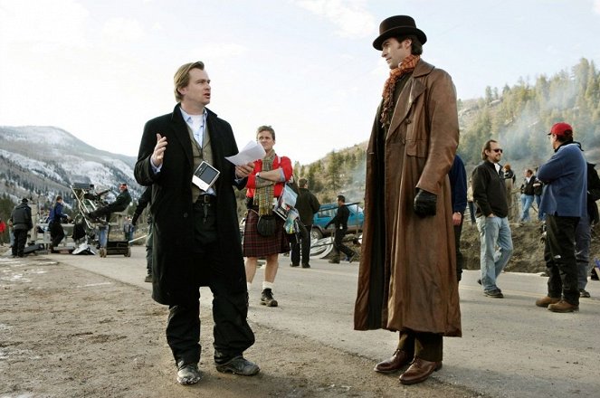 The Prestige - Kuvat kuvauksista - Christopher Nolan, Hugh Jackman