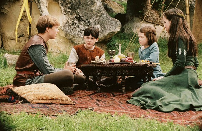 Die Chroniken von Narnia: Der König von Narnia - Filmfotos - William Moseley, Skandar Keynes, Georgie Henley, Anna Popplewell