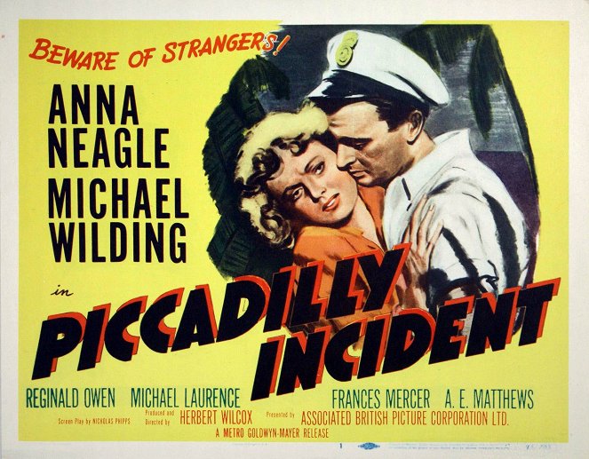 Piccadilly Incident - Lobby Cards