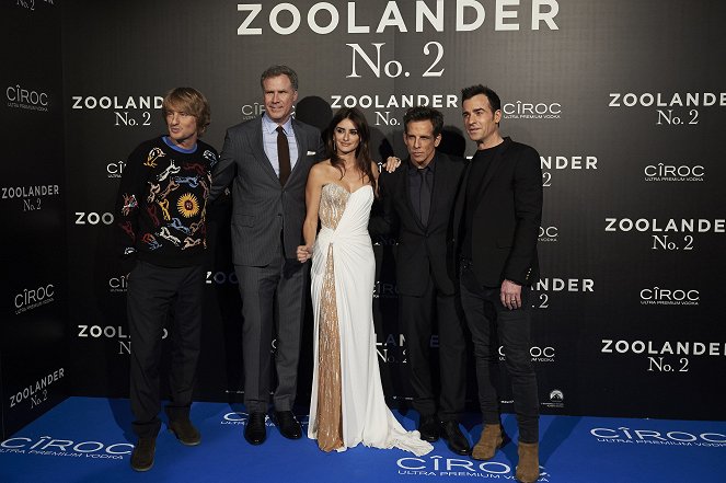 Zoolander No. 2 - Eventos - Owen Wilson, Will Ferrell, Penélope Cruz, Ben Stiller, Justin Theroux