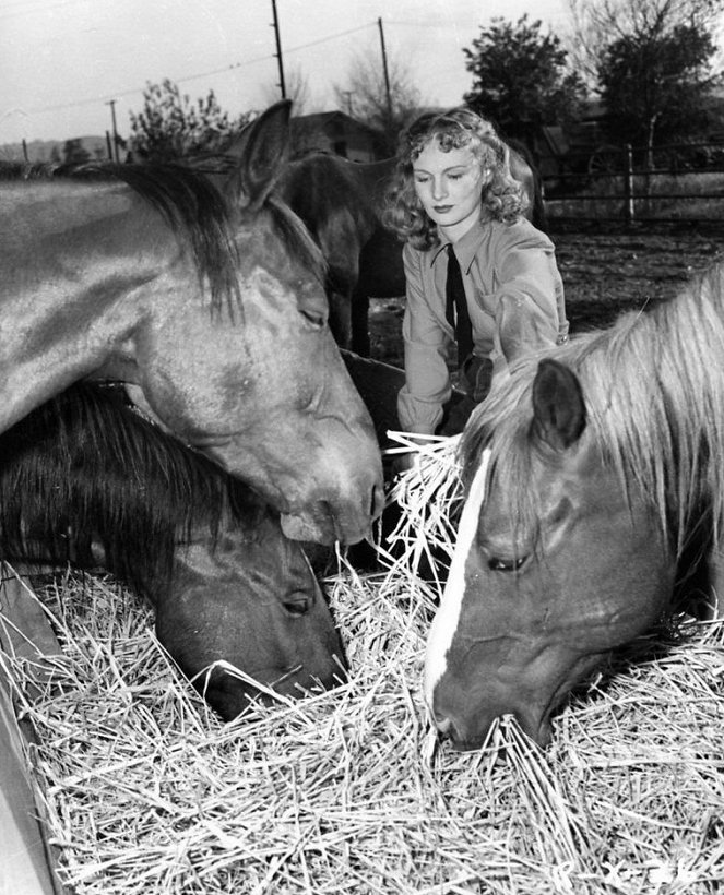 Die Farm der Gehetzten - Dreharbeiten - Veronica Lake