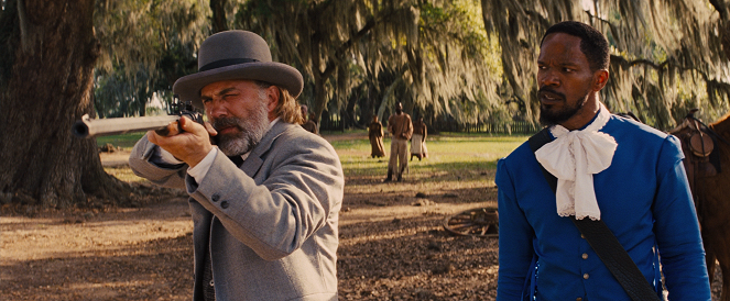 Django - Z filmu - Christoph Waltz, Jamie Foxx