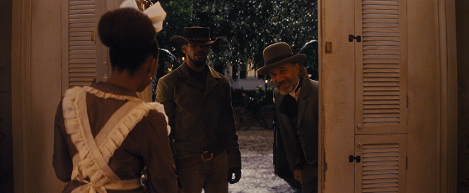 Nespoutaný Django - Z filmu - Jamie Foxx, Christoph Waltz
