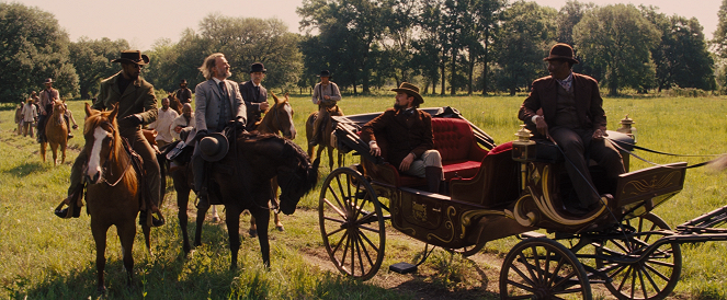 Django desencadenado - De la película - Jamie Foxx, Christoph Waltz, Leonardo DiCaprio