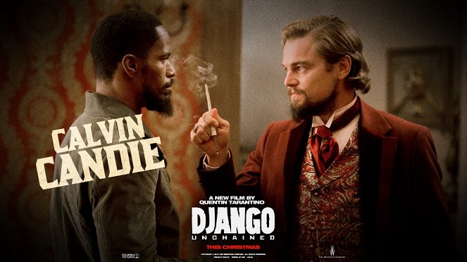 Django - Lobby karty - Jamie Foxx, Leonardo DiCaprio