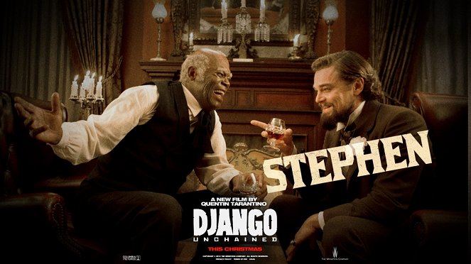 Django Unchained - Lobbykarten - Samuel L. Jackson, Leonardo DiCaprio