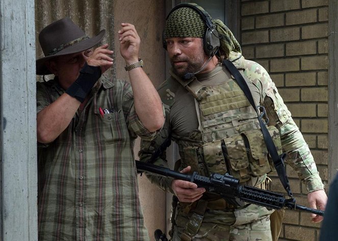 Rescate en Afganistán - Del rodaje - Rob Van Dam