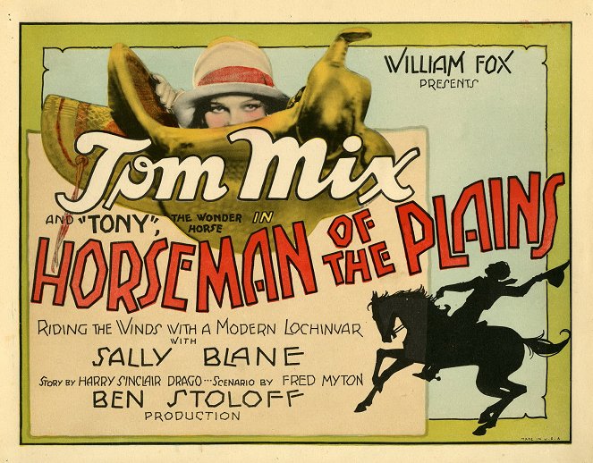 A Horseman of the Plains - Lobbykarten