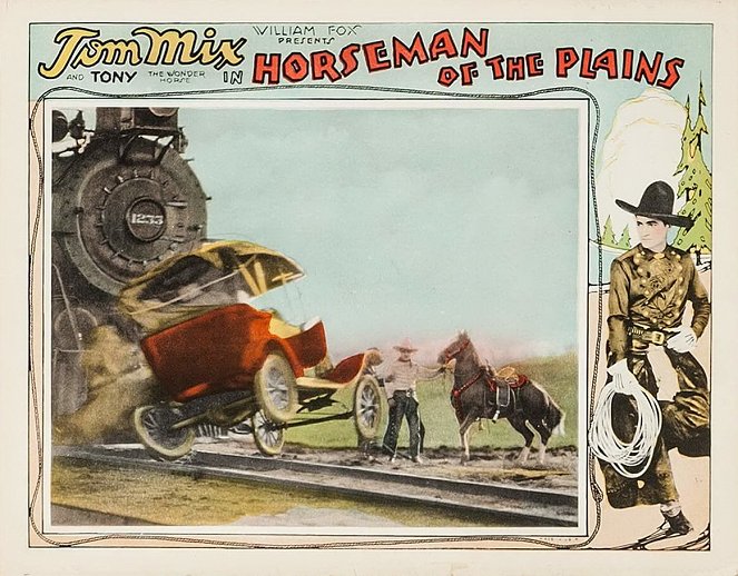 A Horseman of the Plains - Lobbykarten