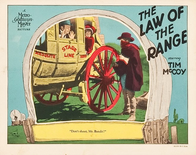 The Law of the Range - Lobby Cards