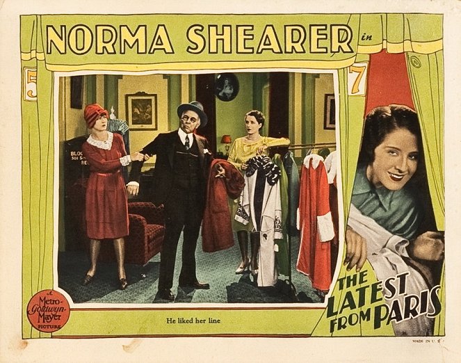 The Latest From Paris - Lobby Cards