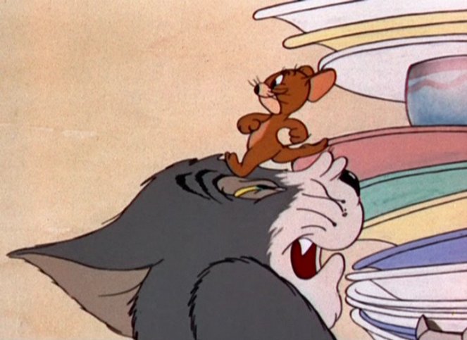 Tom i Jerry - Hanna-Barbera era - Puss Gets the Boot - Z filmu