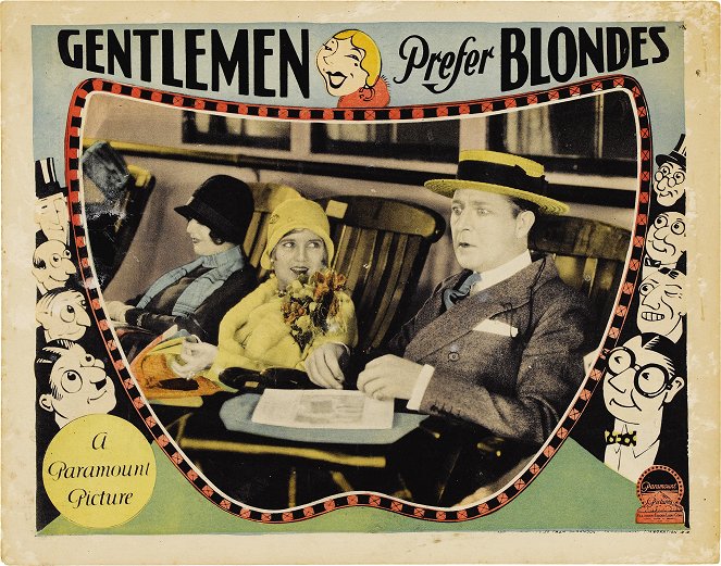 Gentlemen Prefer Blondes - Lobbykaarten
