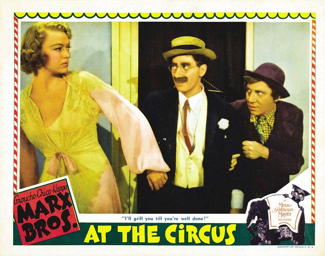 Die Marx Brothers im Zirkus - Lobbykarten