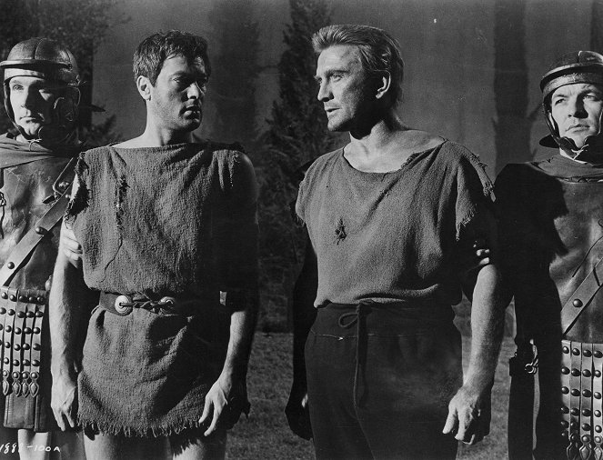 Spartacus - Do filme - Tony Curtis, Kirk Douglas