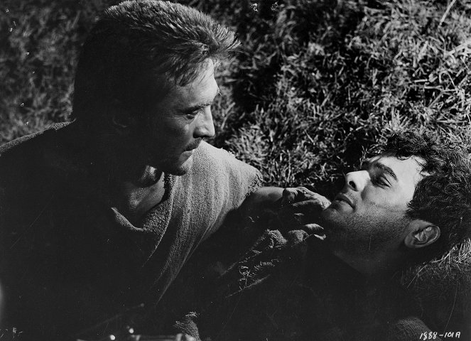 Spartacus - Filmfotos - Kirk Douglas, Bernard Herschel Schwartz