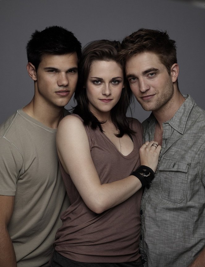 Twilight - Epäilys - Promokuvat - Taylor Lautner, Kristen Stewart, Robert Pattinson