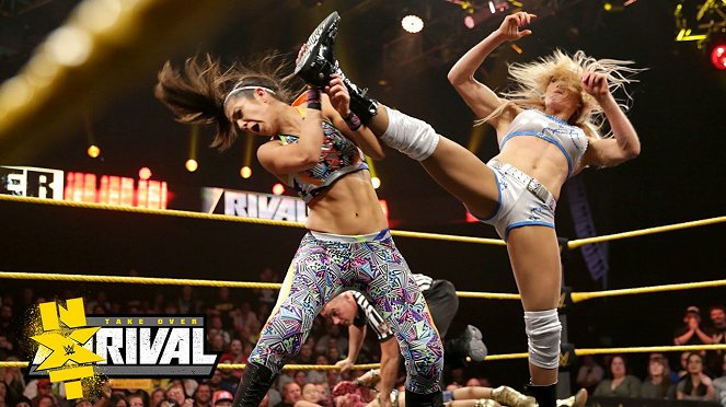 NXT TakeOver: Rival - Cartões lobby - Pamela Martinez, Ashley Fliehr