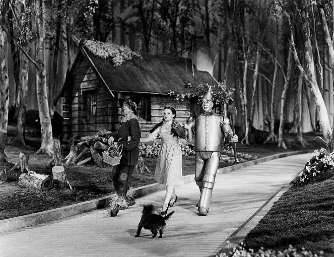 Czarnoksiężnik z Oz - Z filmu - Ray Bolger, Judy Garland, Jack Haley