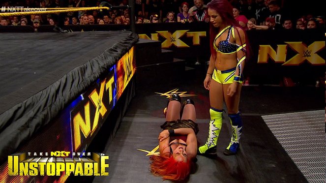 NXT TakeOver: Unstoppable - Cartes de lobby - Rebecca Quin, Mercedes Kaestner-Varnado