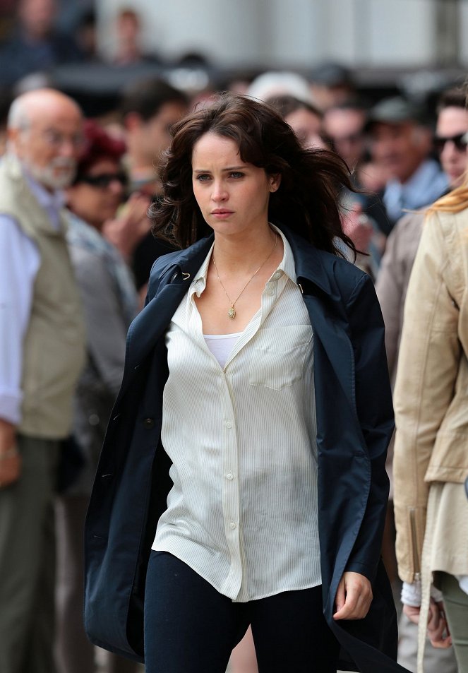 Inferno - De filmagens - Felicity Jones