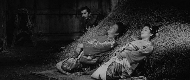 Sanjūrō - Samuraimiekka - Kuvat elokuvasta - Toshirō Mifune, Takako Irie, Reiko Dan