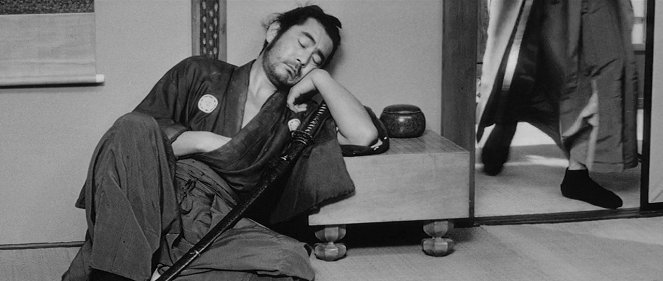 Tsubaki Sanjūrō - Van film - Toshirō Mifune