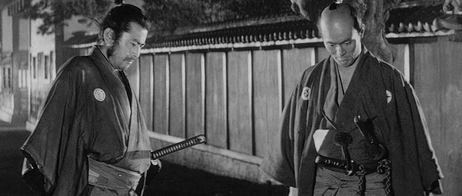 Sanjūrō - Samuraimiekka - Kuvat elokuvasta - Toshirō Mifune, Tatsuya Nakadai
