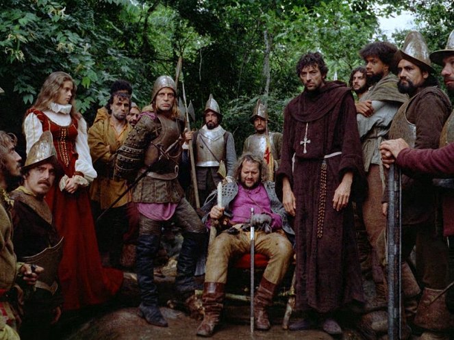 Aguirre, hněv Boží - Z filmu - Cecilia Rivera, Daniel Ades, Klaus Kinski, Peter Berling, Del Negro, Edward Roland