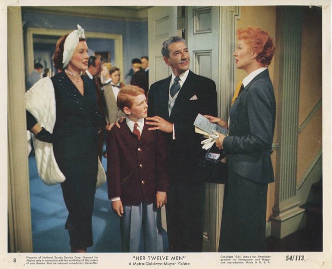 Her Twelve Men - Lobby Cards - Richard Haydn, Greer Garson