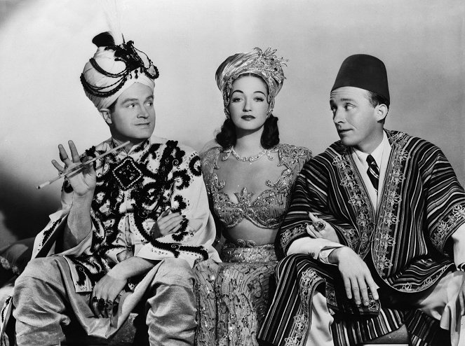 Road to Morocco - Werbefoto - Bob Hope, Dorothy Lamour, Bing Crosby