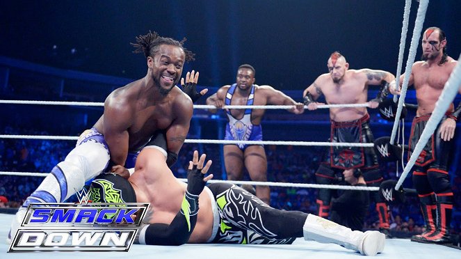 WWE SmackDown LIVE! - Cartes de lobby - Kofi Sarkodie-Mensah, Ettore Ewen, Ryan Parmeter, Eric Thompson