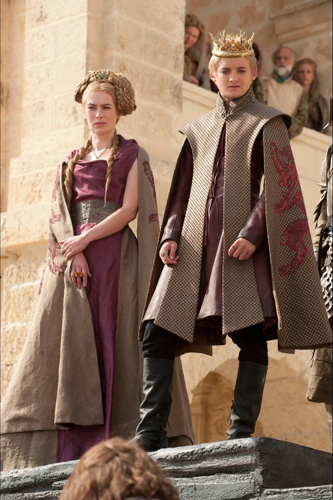 Trónok harca - Season 1 - Baelor - Filmfotók - Lena Headey, Jack Gleeson