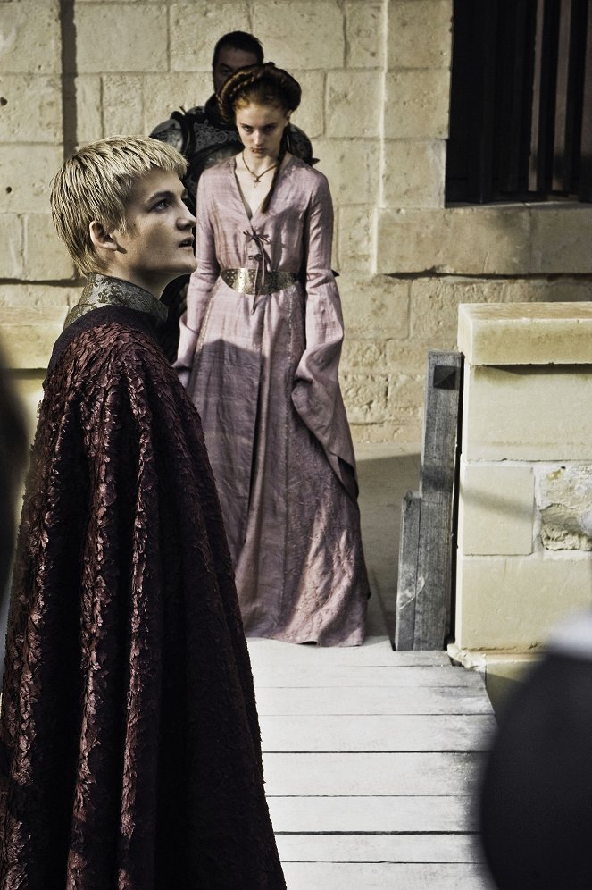 Game of Thrones - Fire and Blood - Van film - Jack Gleeson, Sophie Turner