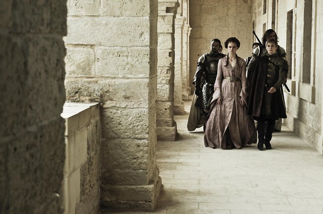 Game Of Thrones - Feuer und Blut - Filmfotos - Ian Beattie, Sophie Turner, Jack Gleeson