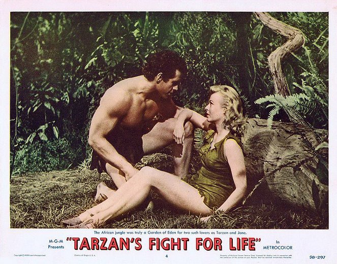Tarzan's Fight for Life - Cartões lobby
