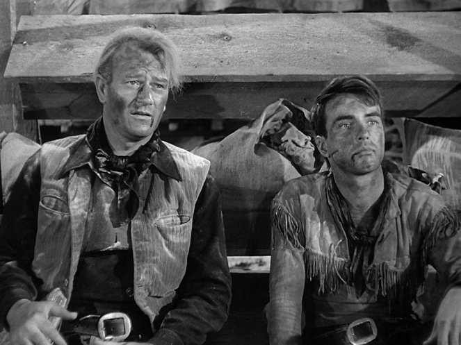 Punainen virta - Kuvat elokuvasta - John Wayne, Montgomery Clift