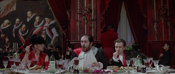 El cocinero, el ladrón, su mujer y su amante - De la película - Helen Mirren, Michael Gambon, Tim Roth
