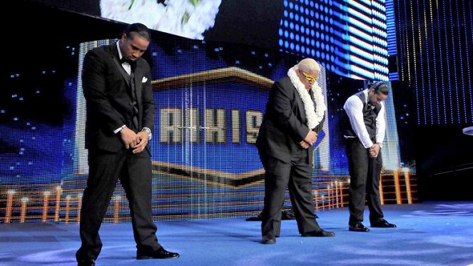 WWE Hall of Fame 2015 - Filmfotos - Joshua Samuel Fatu, Solofa Fatu Jr., Jonathan Solofa Fatu