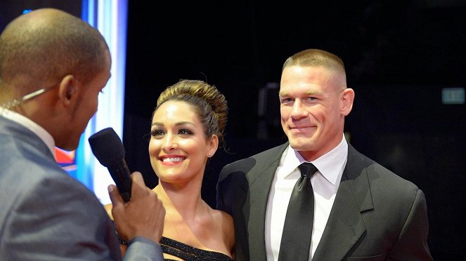 WWE Hall of Fame 2015 - Film - Nicole Garcia, John Cena