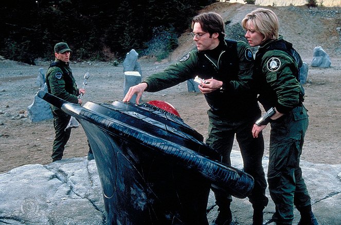 Stargate SG-1 - Children of the Gods - Van film - Richard Dean Anderson, Michael Shanks, Amanda Tapping