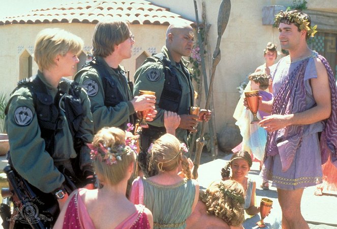 Stargate SG-1 - Brief Candle - Photos - Amanda Tapping, Michael Shanks, Christopher Judge