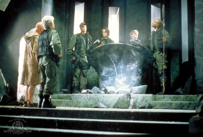 Stargate Kommando SG-1 - Die Qualen des Tantalus - Filmfotos - Richard Dean Anderson, Michael Shanks, Amanda Tapping, Christopher Judge